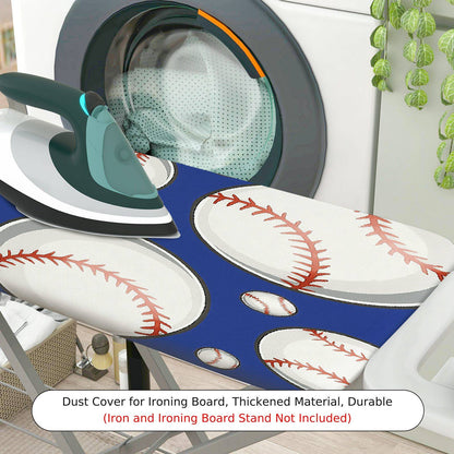1-Piece Baseball Sport Fun  Ironing Board Cover, Universal Size, Without Board