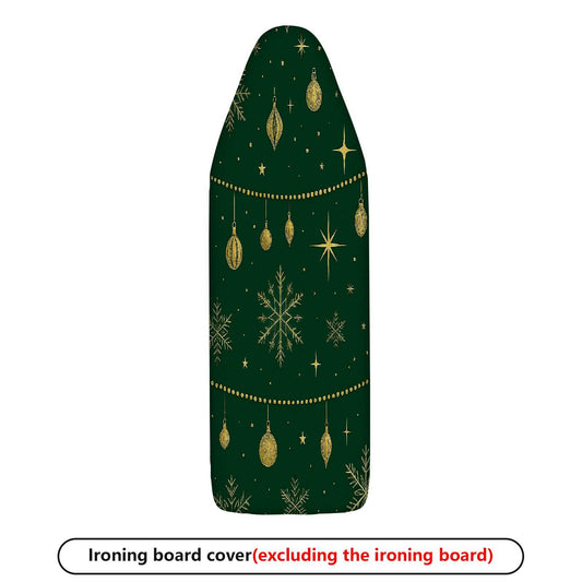 1-Piece Christmas Snowflake Star  Ironing Board Cover, Universal Size, Without Board