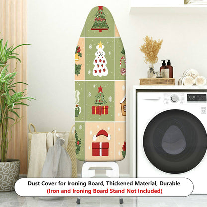 1-Piece Christmas Holiday Festive  Ironing Board Cover, Universal Size, Without Board