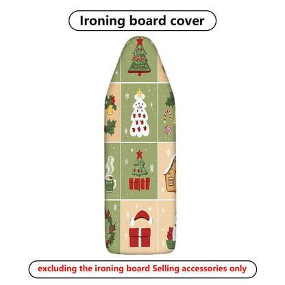 1-Piece Christmas Holiday Festive  Ironing Board Cover, Universal Size, Without Board