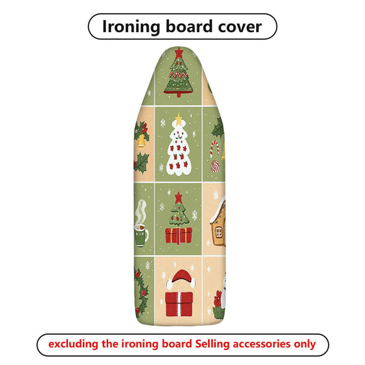 1-Piece Christmas Holiday Festive  Ironing Board Cover, Universal Size, Without Board