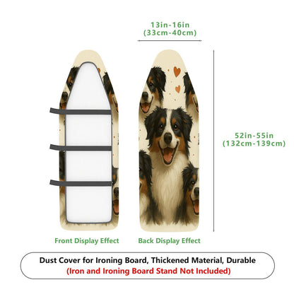 1-Piece Dog Heart Cute  Ironing Board Cover, Universal Size, Without Board