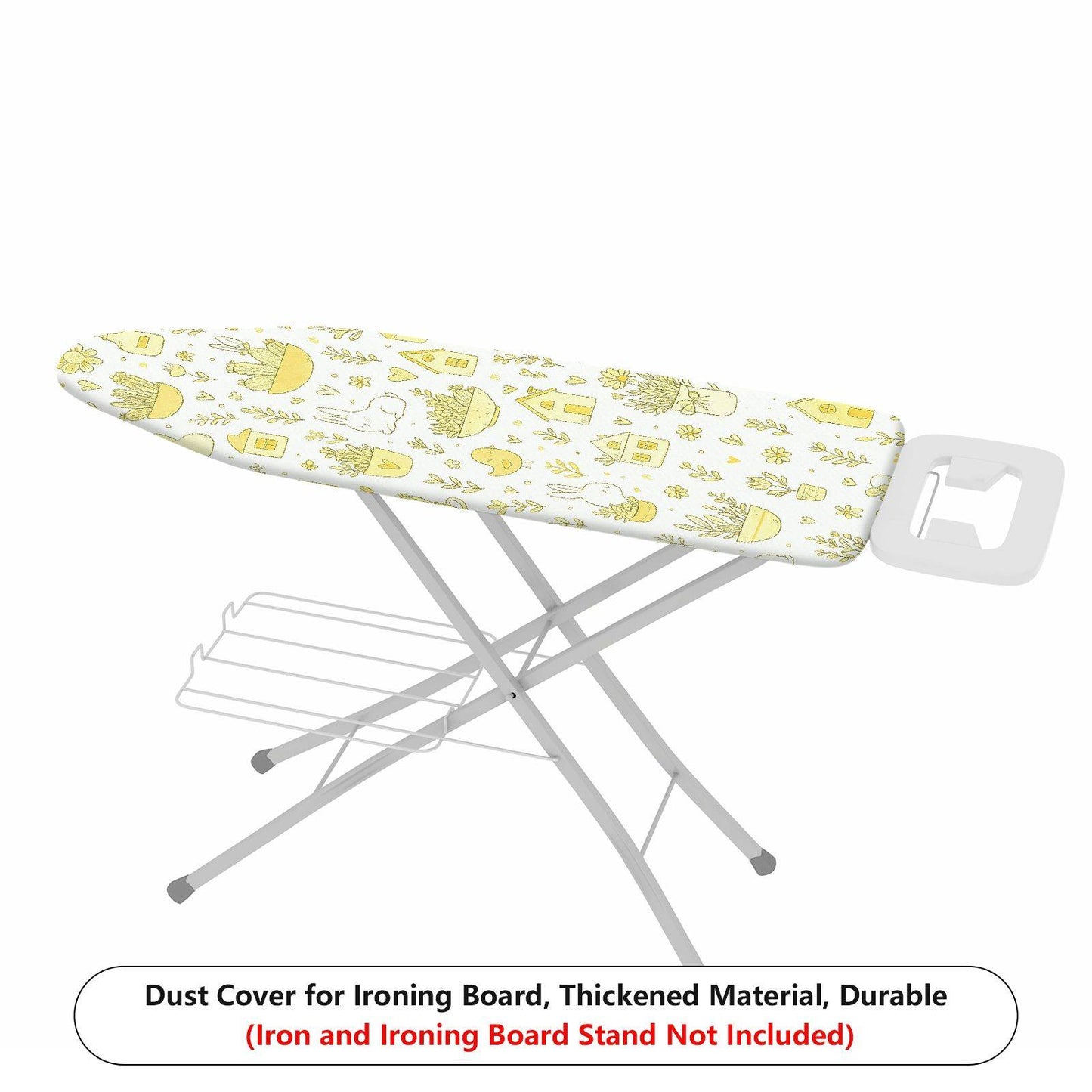 1-Piece Cute Animal Floral Nature  Ironing Board Cover, Universal Size, Without Board