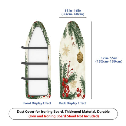 1-Piece Christmas Holiday Festive  Ironing Board Cover, Universal Size, Without Board