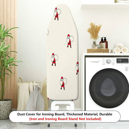 1-Piece Santa Christmas Red  Ironing Board Cover, Universal Size, Without Board