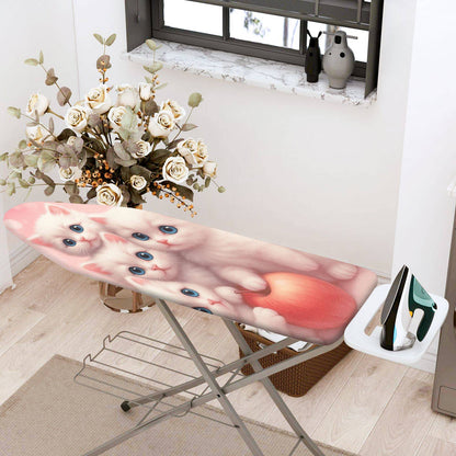 1-Piece Cat Cute Whimsical  Ironing Board Cover, Universal Size, Without Board