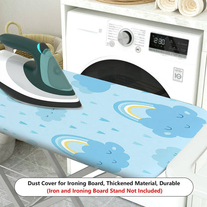 1-Piece Cloud Rainbow Cute  Ironing Board Cover, Universal Size, Without Board