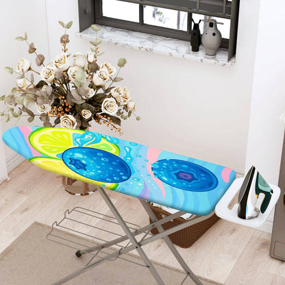 1-Piece Lemon Fruit Fresh  Ironing Board Cover, Universal Size, Without Board