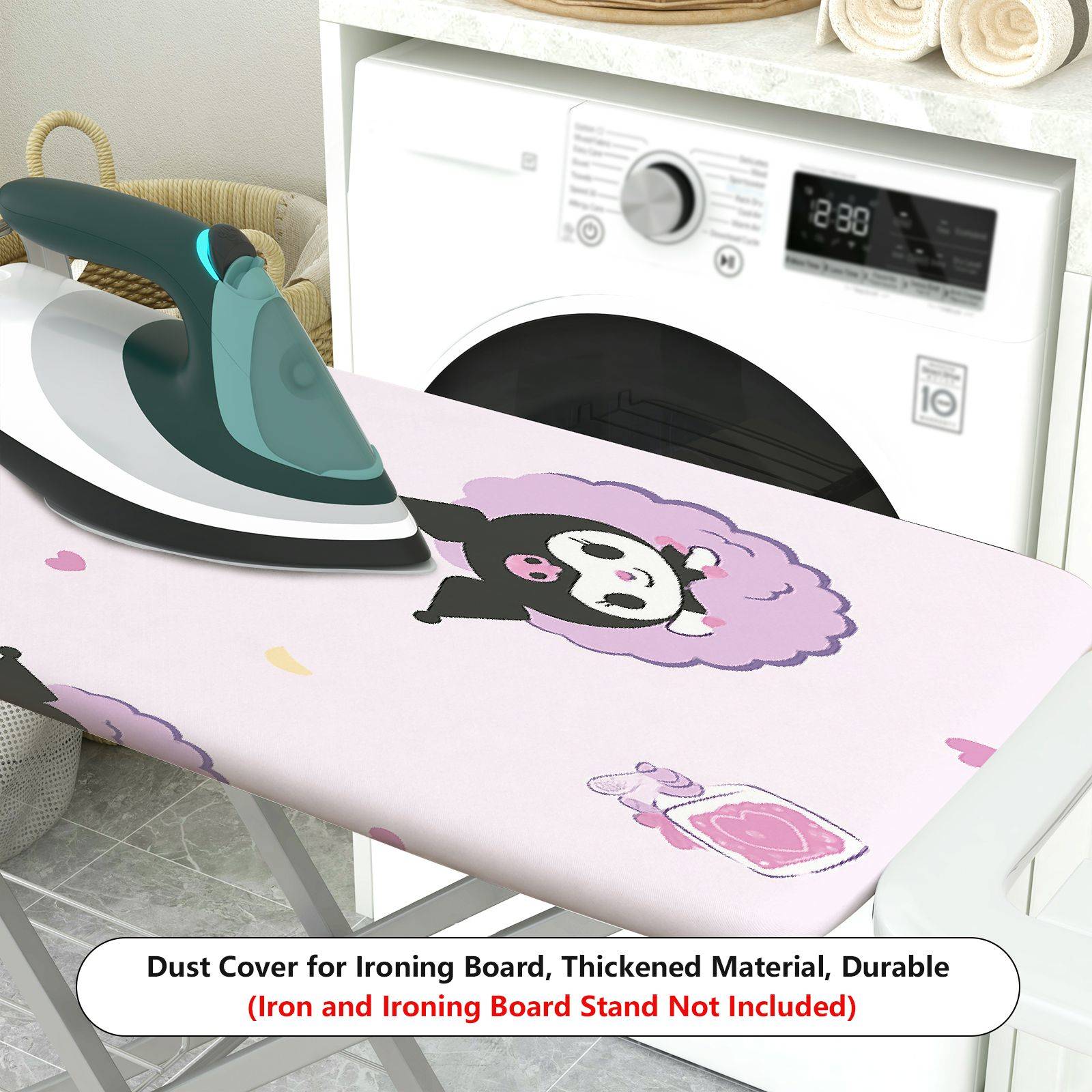 1-Piece Cute Bear  Ironing Board Cover, Universal Size, Without Board
