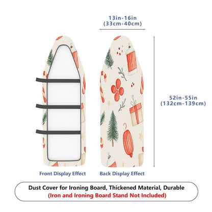 1-Piece Christmas Festive Celebration  Ironing Board Cover, Universal Size, Without Board