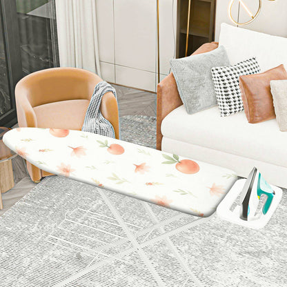 1-Piece Floral Fruit Pattern Peach  Ironing Board Cover, Universal Size, Without Board