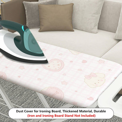 1-Piece Sweet Pink Cute  Ironing Board Cover, Universal Size, Without Board