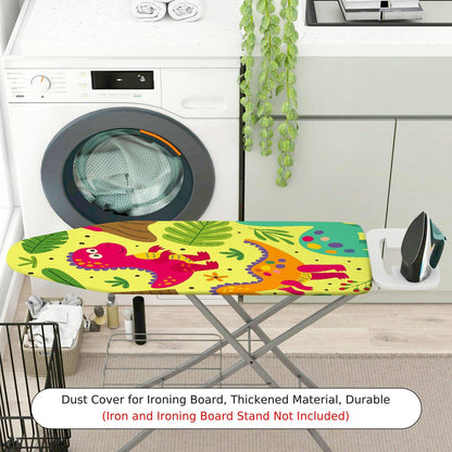 1-Piece Dinosaur Jungle Fun  Ironing Board Cover, Universal Size, Without Board