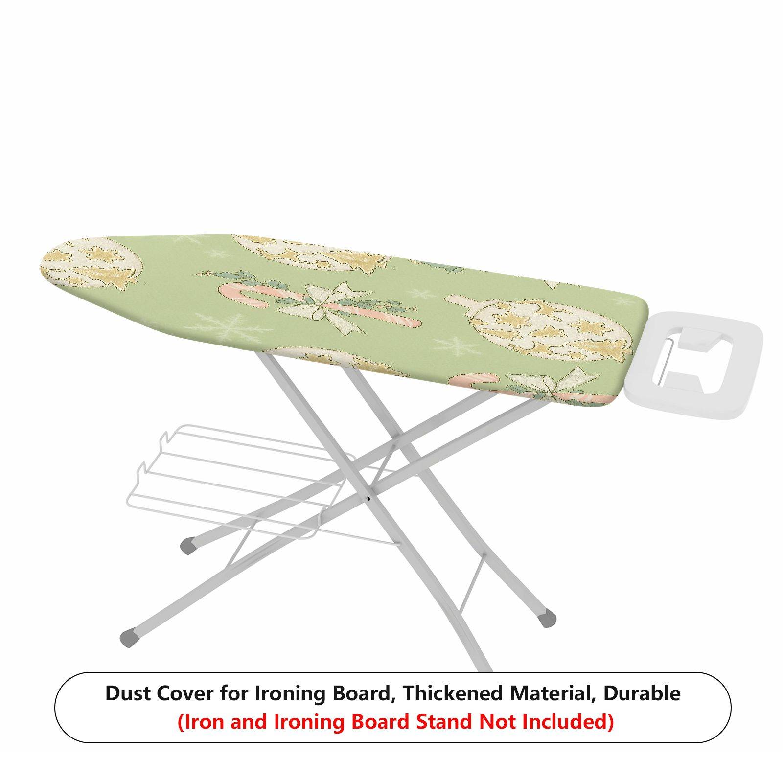 1-Piece Christmas Candy Ornament Tree  Ironing Board Cover, Universal Size, Without Board