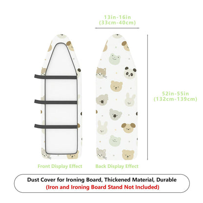 1-Piece Cute  Animal Pattern  Ironing Board Cover, Universal Size, Without Board