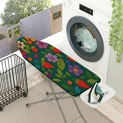 1-Piece Floral Fruit Leaf  Ironing Board Cover, Universal Size, Without Board