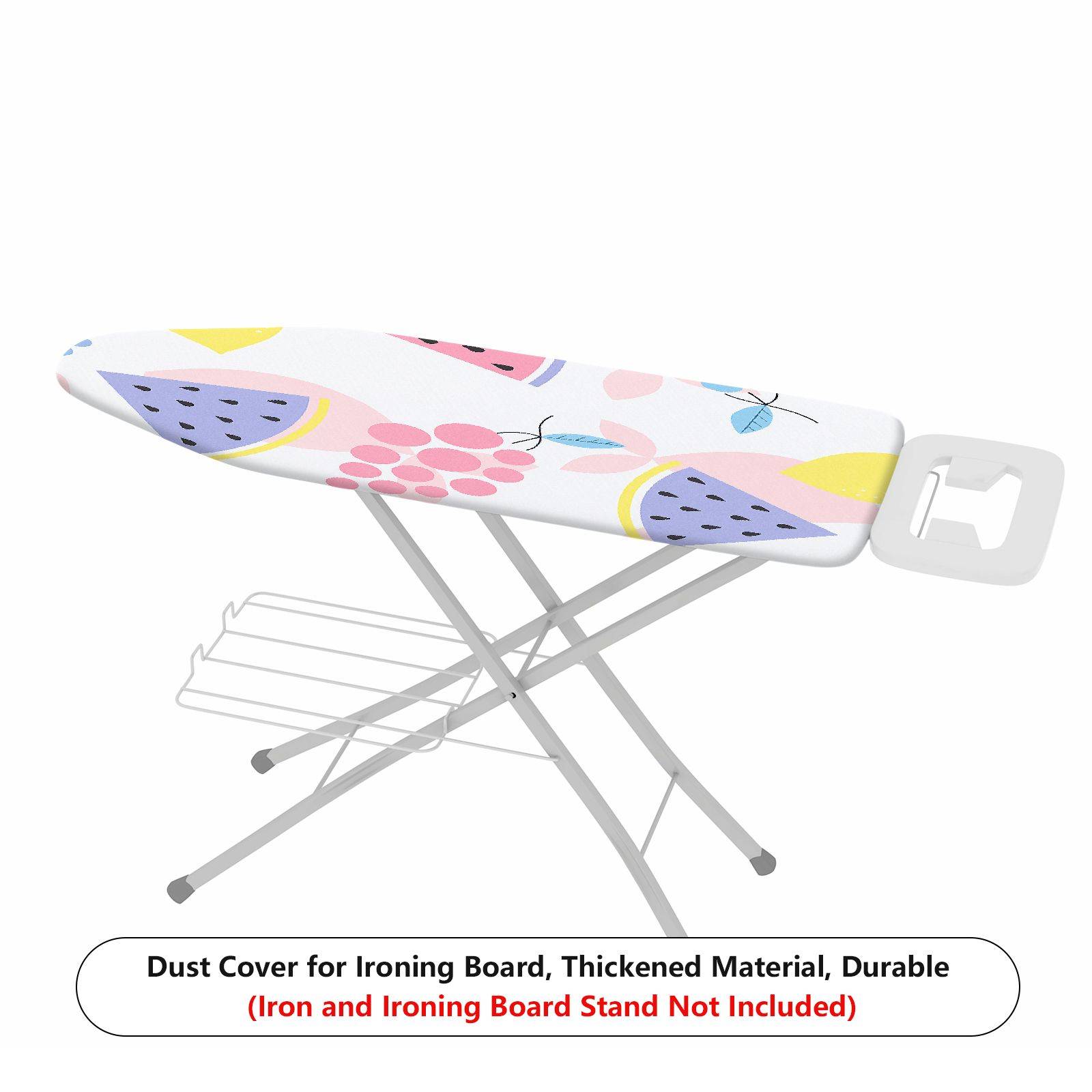 1-Piece Fruit Pattern Watermelon Grapes Cute  Ironing Board Cover, Universal Size, Without Board