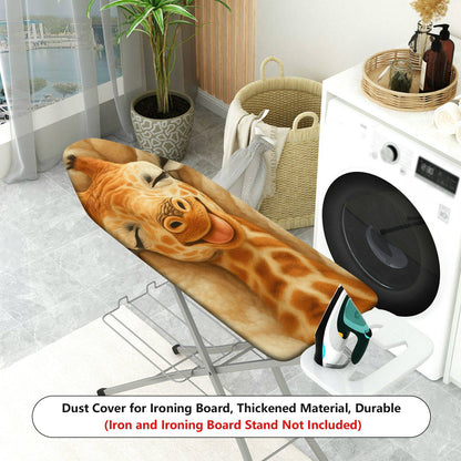 1-Piece Giraffe  Fun  Ironing Board Cover, Universal Size, Without Board