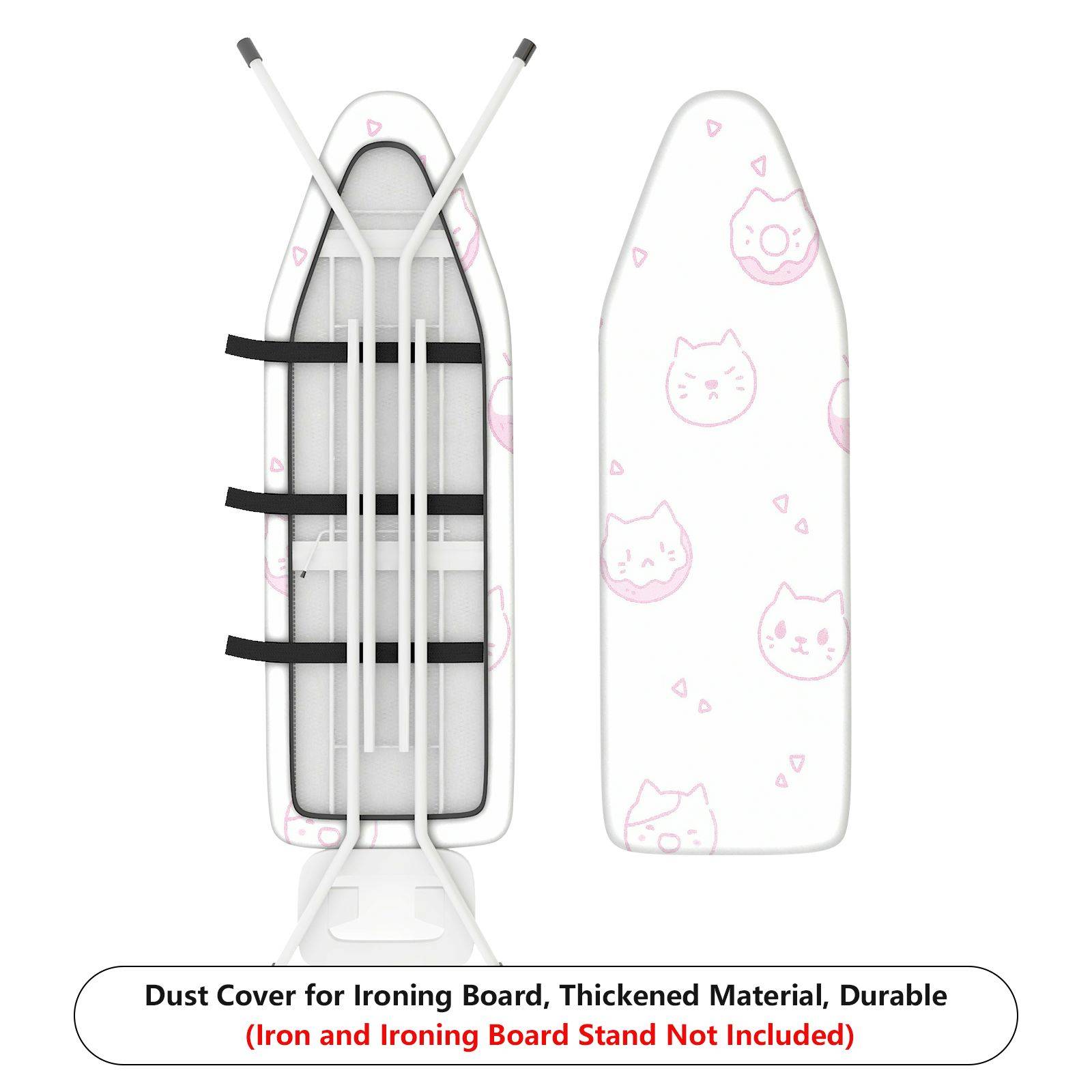 1-Piece Cute  Cat Heart  Ironing Board Cover, Universal Size, Without Board