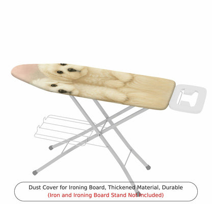 1-Piece Cute Dog Puppy Animal  Ironing Board Cover, Universal Size, Without Board
