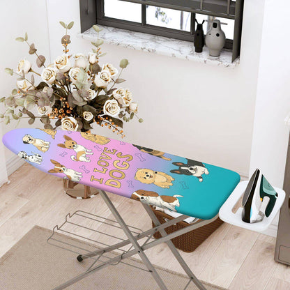 1-Piece Dog Love Cute Pet  Ironing Board Cover, Universal Size, Without Board