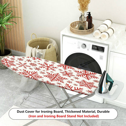 1-Piece Snowflake Christmas Festive  Ironing Board Cover, Universal Size, Without Board