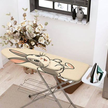 1-Piece Rabbit  Cute  Ironing Board Cover, Universal Size, Without Board