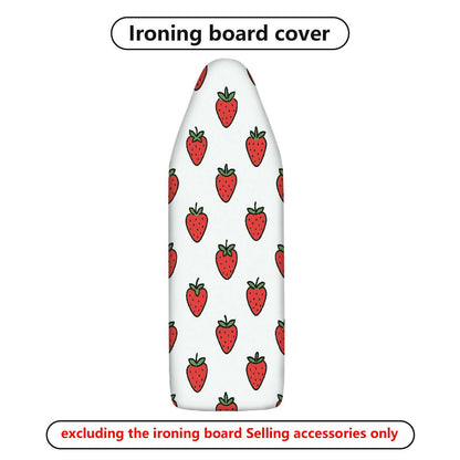 1-Piece Strawberry Pattern Red Fruit Print Cute  Ironing Board Cover, Universal Size, Without Board