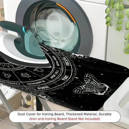 1-Piece Zodiac Astrology Horoscope  Ironing Board Cover, Universal Size, Without Board