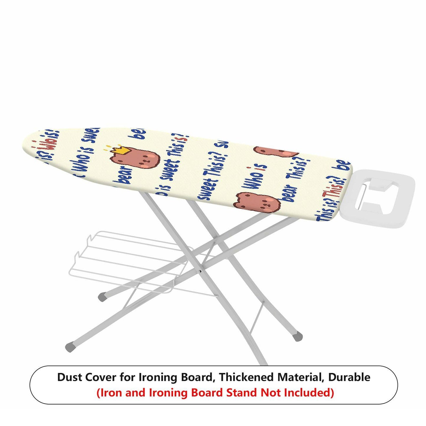 1-Piece Cute Bear  Printed  Ironing Board Cover, Universal Size, Without Board