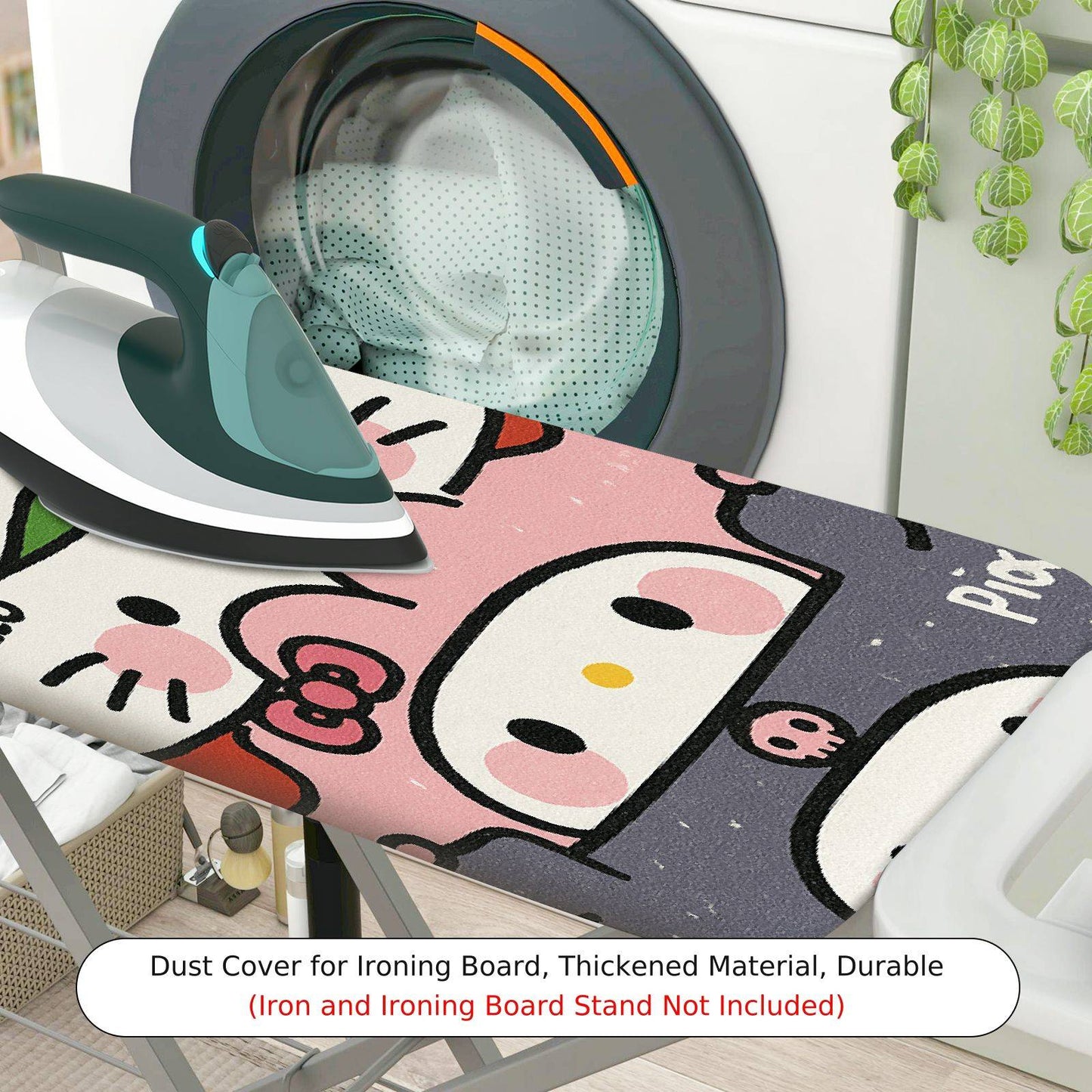 1-Piece Animal Fruit  Ironing Board Cover, Universal Size, Without Board