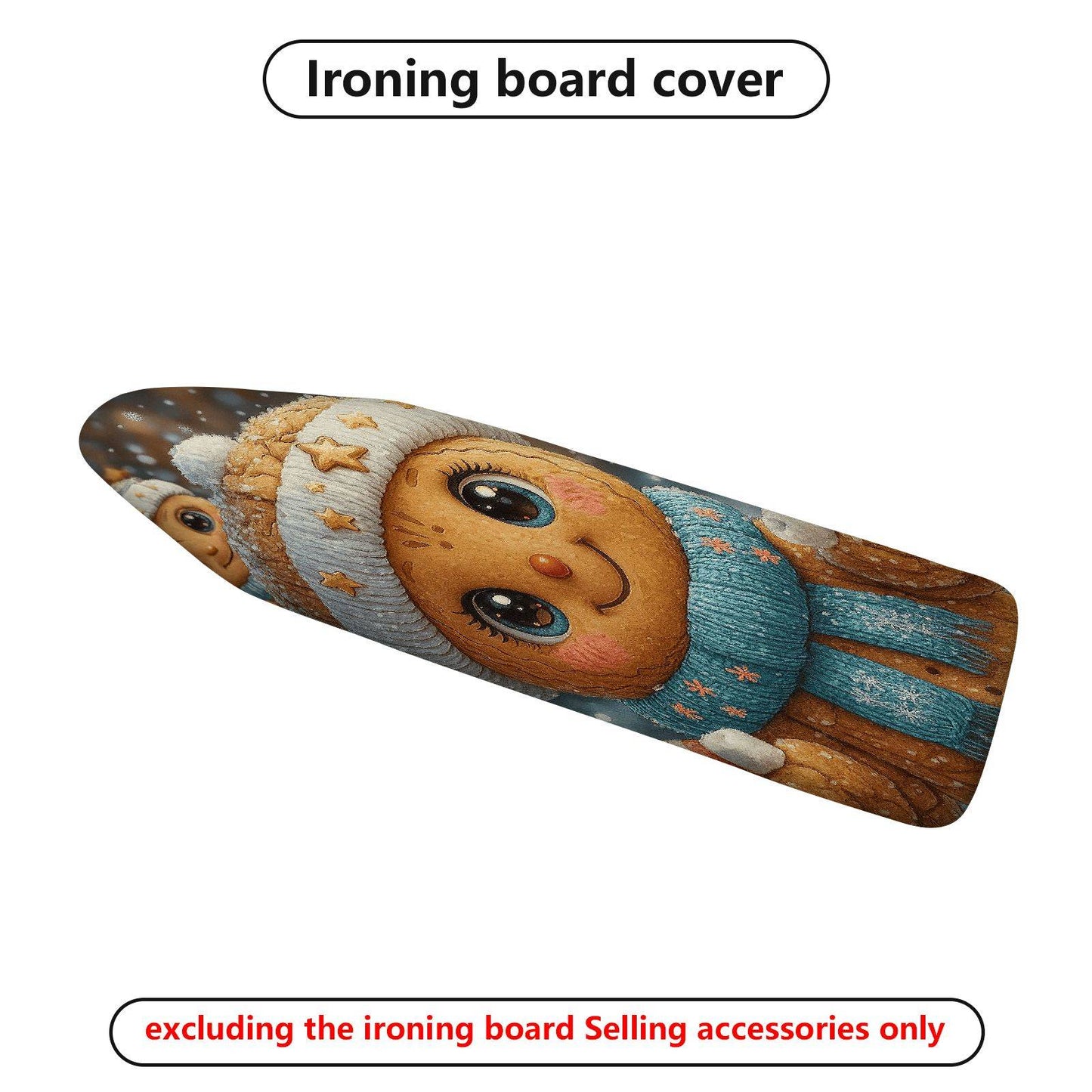 1-Piece Cute  Winter  Ironing Board Cover, Universal Size, Without Board