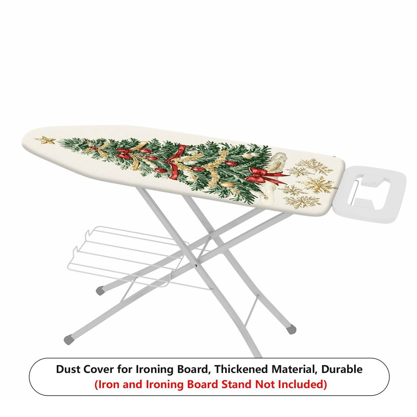 1-Piece Christmas Tree Holiday Decoration Winter Theme  Ironing Board Cover, Universal Size, Without Board