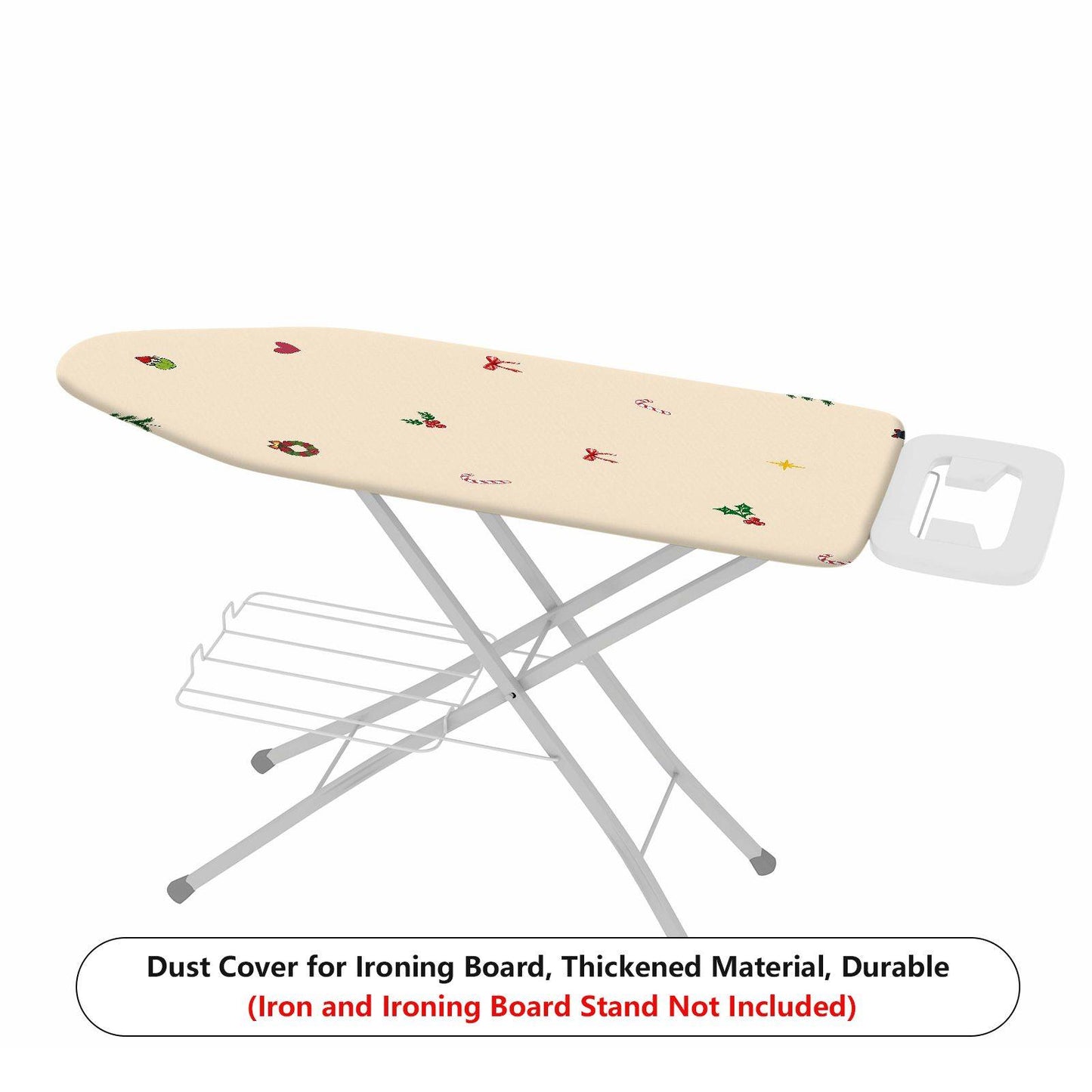 1-Piece Christmas Holiday Festive  Ironing Board Cover, Universal Size, Without Board