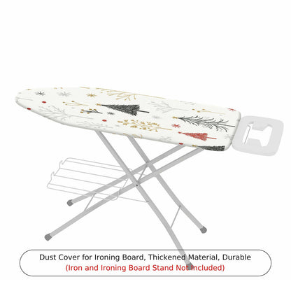 1-Piece Christmas Tree Snowflake Holiday  Ironing Board Cover, Universal Size, Without Board