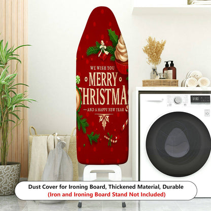 1-Piece Christmas Holiday Festive  Ironing Board Cover, Universal Size, Without Board