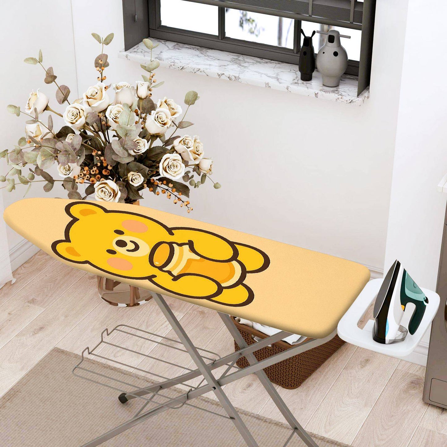 1-Piece Bear  Cute  Ironing Board Cover, Universal Size, Without Board