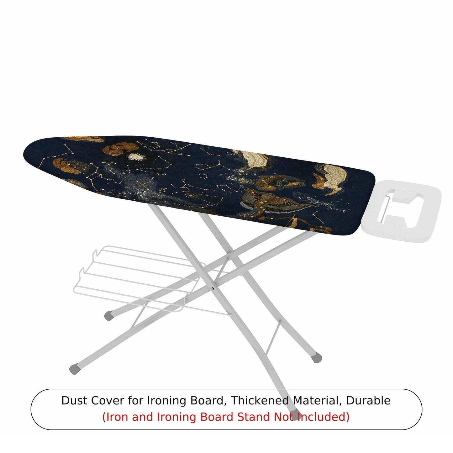 1-Piece Zodiac Constellation Galaxy  Ironing Board Cover, Universal Size, Without Board