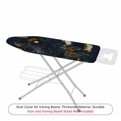 1-Piece Zodiac Constellation Galaxy  Ironing Board Cover, Universal Size, Without Board
