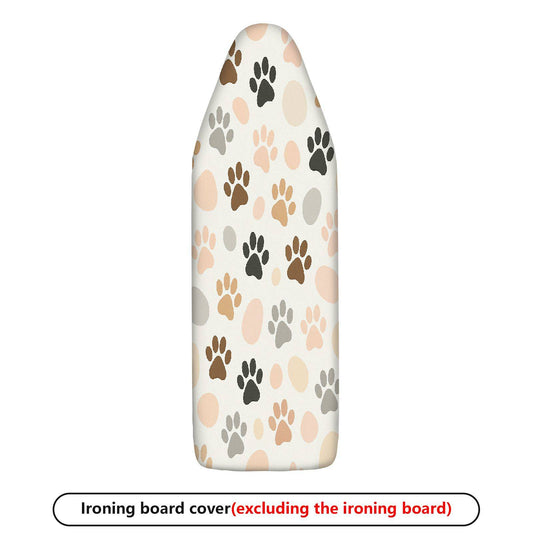 1-Piece Paw Print Pattern Decorative Cute Theme  Ironing Board Cover, Universal Size, Without Board