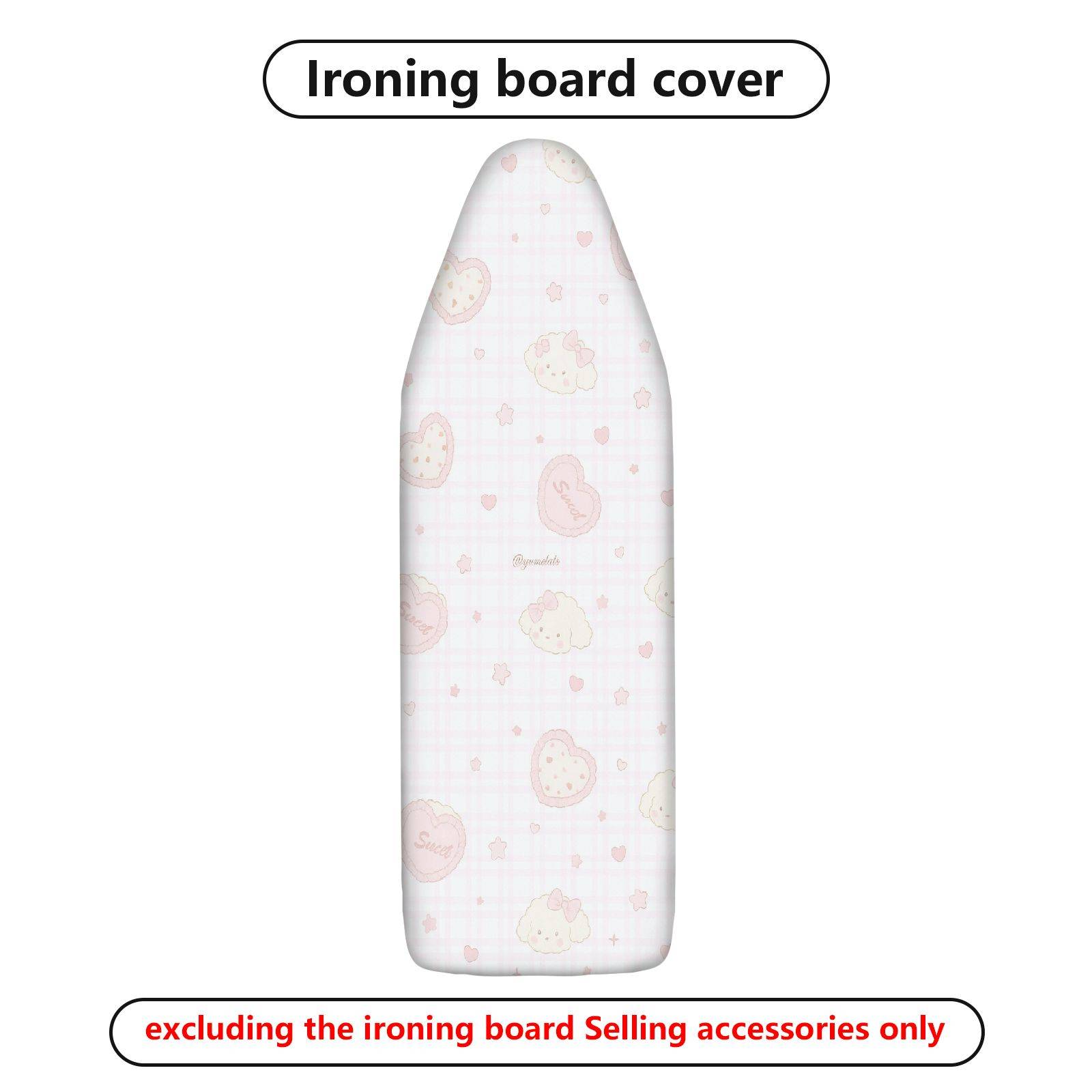 1-Piece Sweet Pink Cute  Ironing Board Cover, Universal Size, Without Board