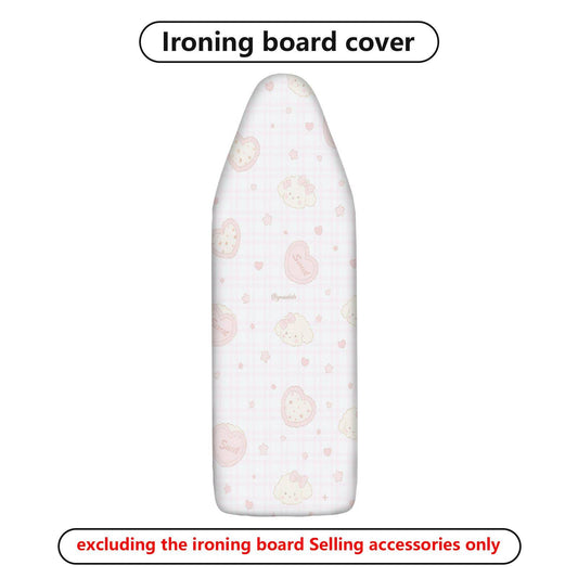 1-Piece Sweet Pink Cute  Ironing Board Cover, Universal Size, Without Board