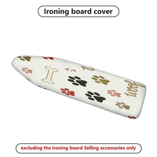 1-Piece Paw Bone Cute  Ironing Board Cover, Universal Size, Without Board