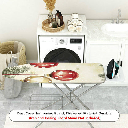 1-Piece Christmas Ornaments Pine Tree Snowfall  Ironing Board Cover, Universal Size, Without Board