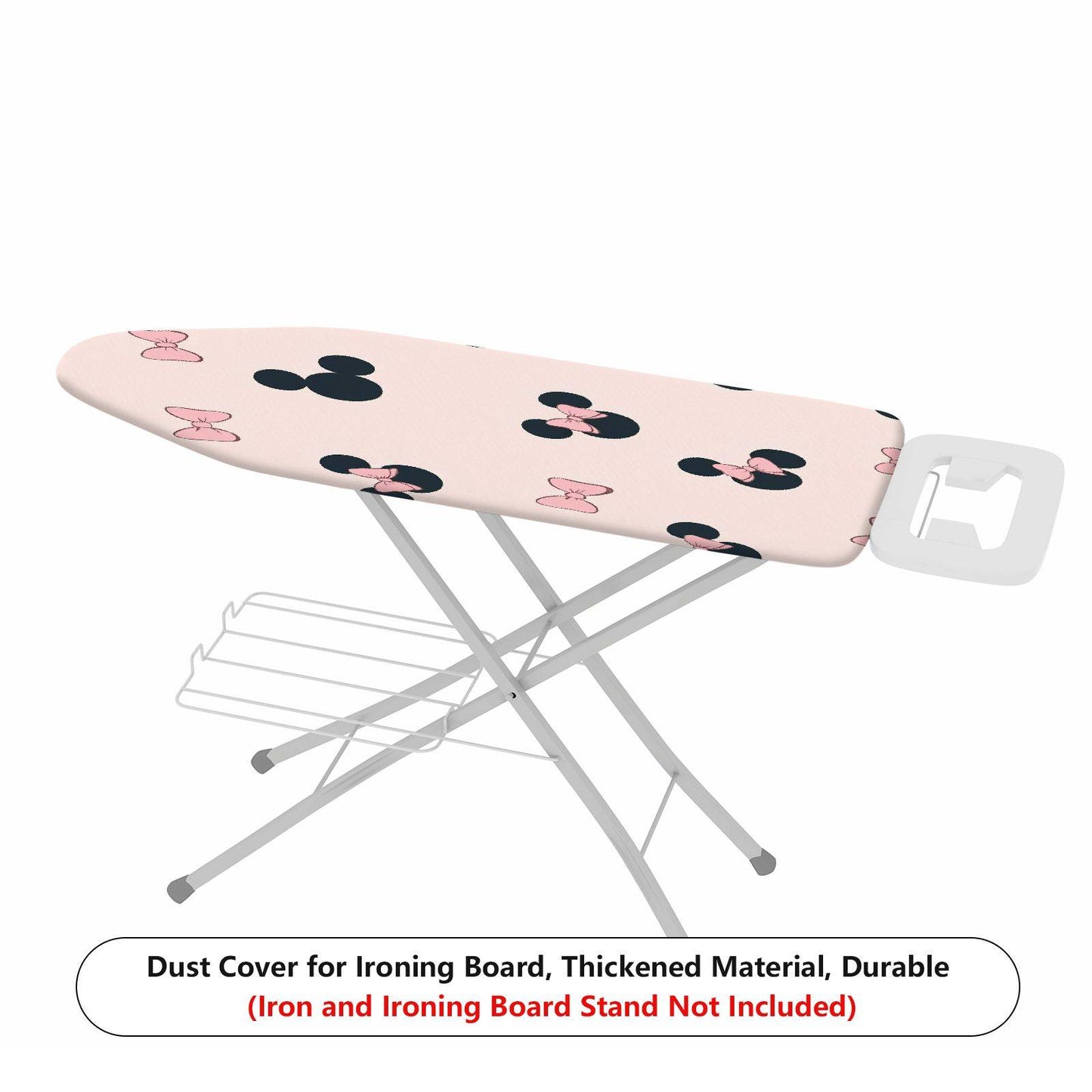 1-Piece Cute Bow Minnie Theme  Ironing Board Cover, Universal Size, Without Board