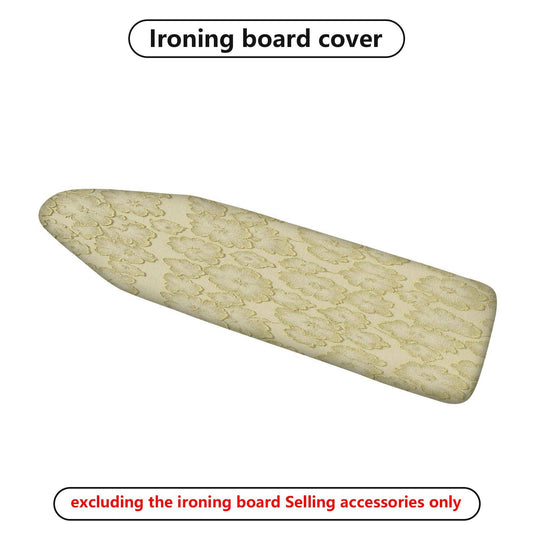 1-Piece Floral Beige Vintage  Ironing Board Cover, Universal Size, Without Board