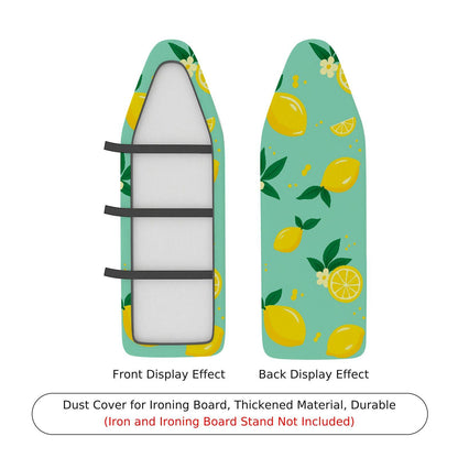 1-Piece Lemon Fruit Floral  Ironing Board Cover, Universal Size, Without Board