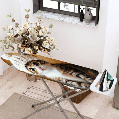 1-Piece Cute Cat Knit Cap  Ironing Board Cover, Universal Size, Without Board