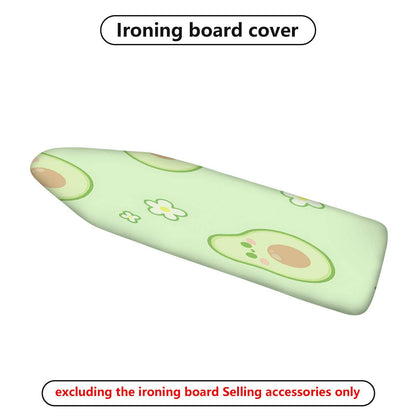 1-Piece Cute Avocado Floral  Ironing Board Cover, Universal Size, Without Board
