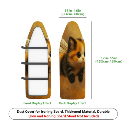 1-Piece Cute Cat Wings Artistic  Ironing Board Cover, Universal Size, Without Board